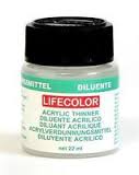 Lifecolor thinner - riedidlo, 22 ml