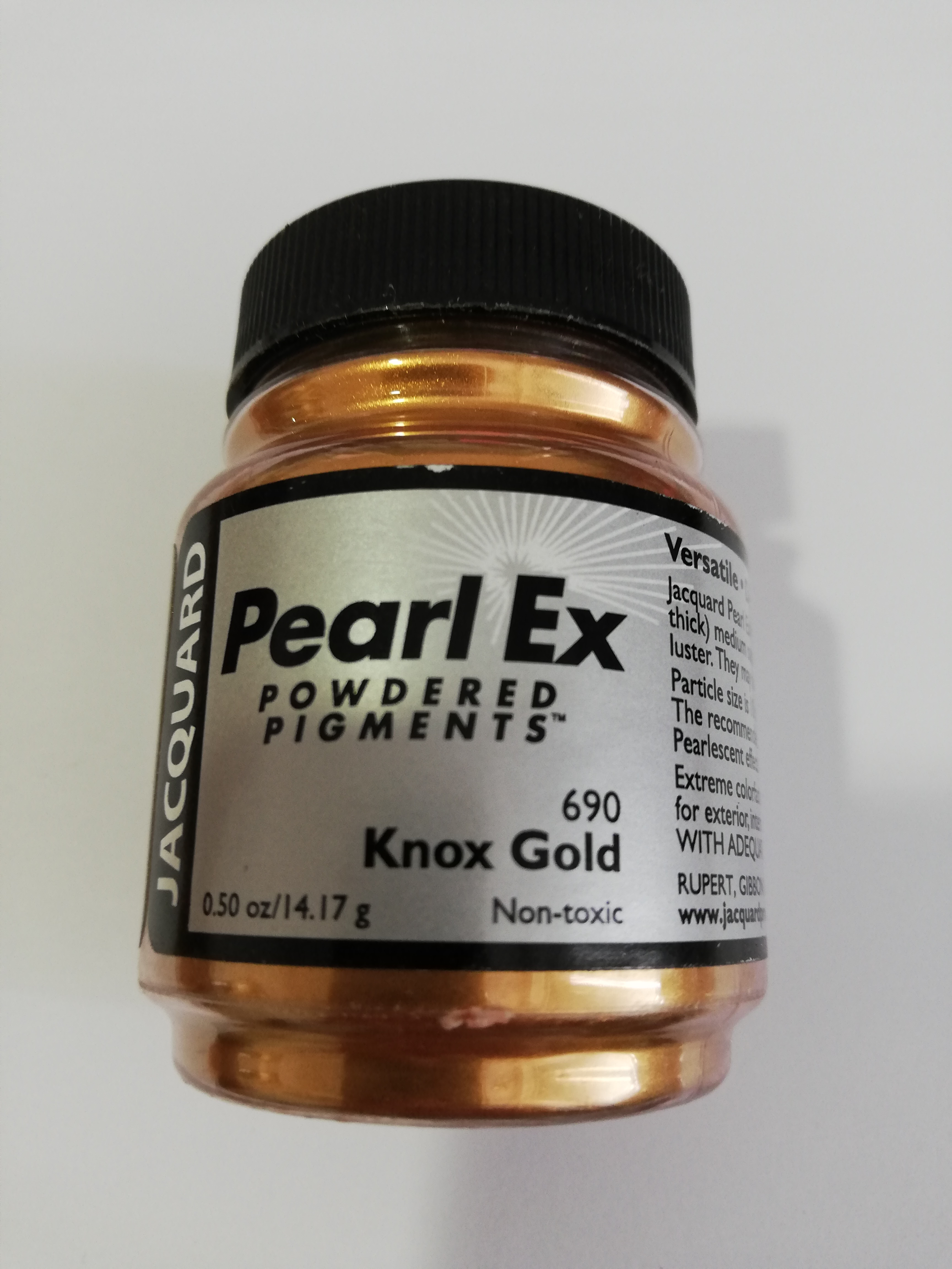 PearlEx - práškový pigment,14 g - 690 knox zlato