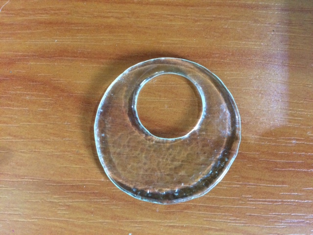 Sklíčko - kruh 4cm
