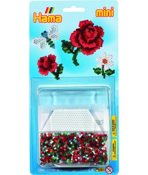 Darčekový box - Ruža mini koráliky