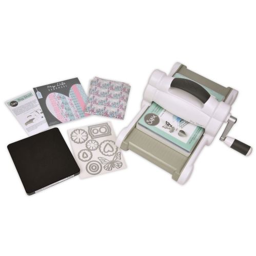 SIZZIX Big Shot bielo-šedý, vrátane štartovacej sady