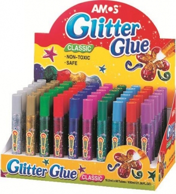 Glitter glue 10,5 ml - rôzne farby