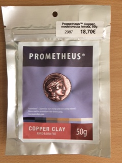 Prometheus™ Copper, modelovacia hmota, 50 g