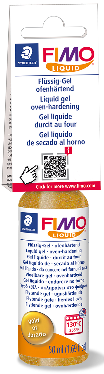FIMO LIQUID Deco gel ZLATÝ 50 ml