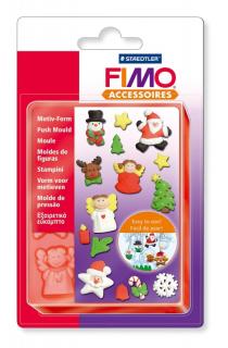 FIMO vytlačovacia forma - Vianoce