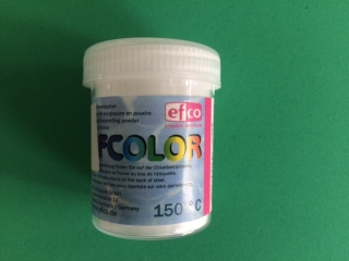 Smaltovací prášok Efcolor - 100 - transparent, 25 ml