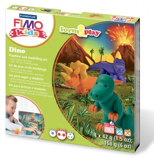 Sada Fimo kids Form & Play - Dinosauri