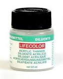 Lifecolor thinner - riedidlo, 22 ml