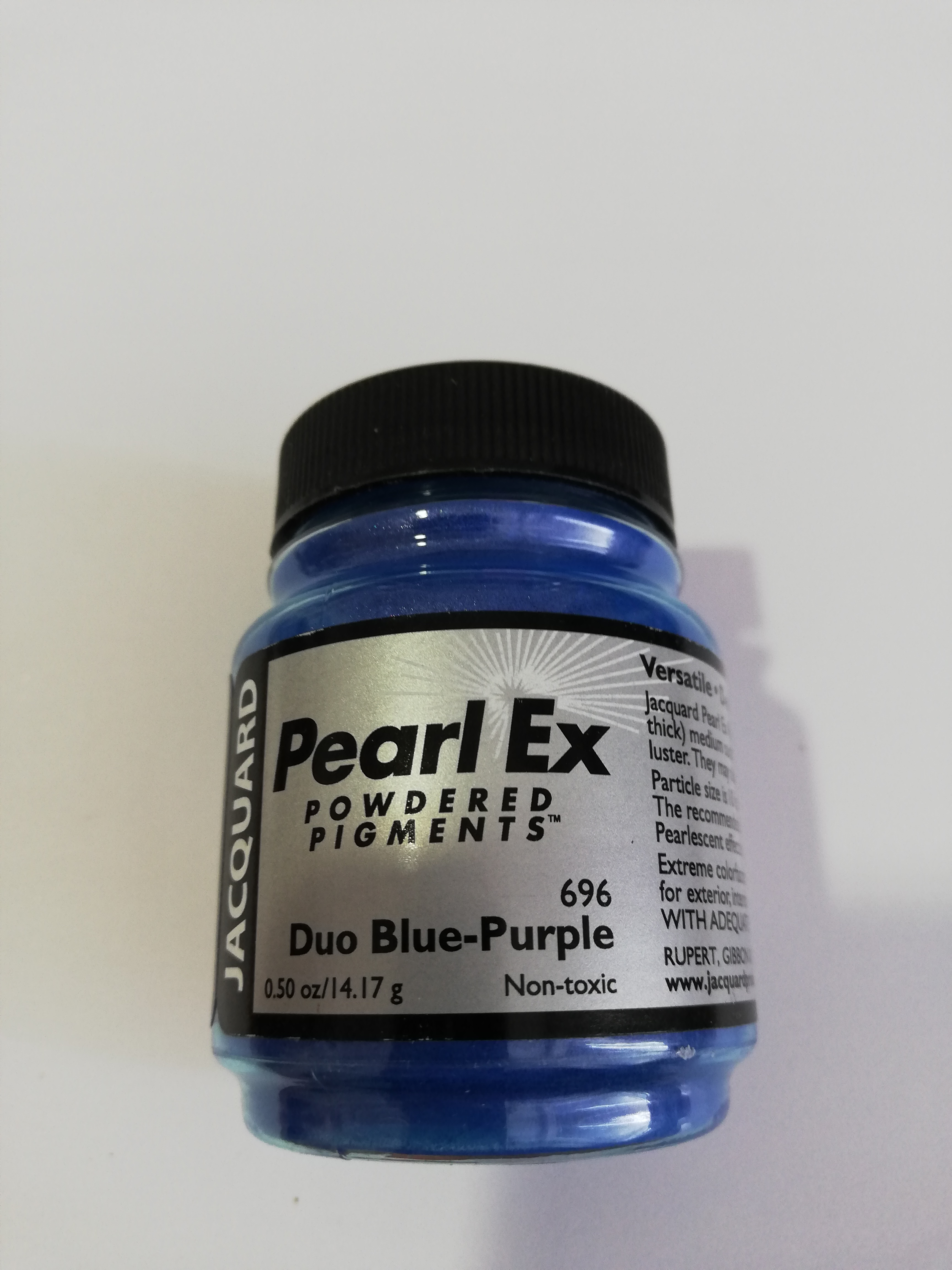 PearlEx - práškový pigment,14 g - 696 duo modrá fialová