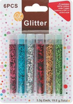 Sada glitrov - 6 dielna, 19,8 g