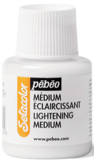 Zosvetľovacie médium Pébeo Setacolor, 45 ml